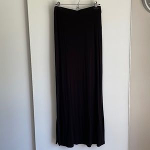 Dalia Women's Black Maxi Skirt - Size Medium